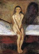 Edvard Munch Puberty oil painting reproduction